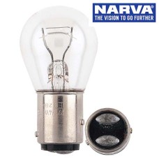 Narva 47386 - 12V 21/4W BAZ15d P21/4W Incandescent Globes (Box of 10)